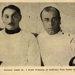 Portrait of Sándor Pósta