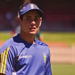 Portrait of Quinton de Kock