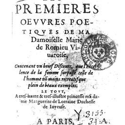 Portrait of Marie de Romieu