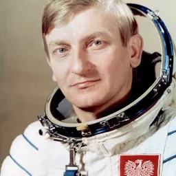 Portrait of Mirosław Hermaszewski