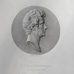 Portrait of Louis-Jean-Nicolas Monmerqué