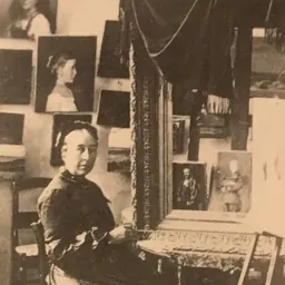 Portrait of Eugénie Marie Salanson