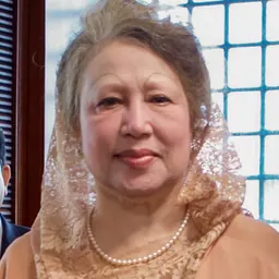 Portrait of Khaleda Zia