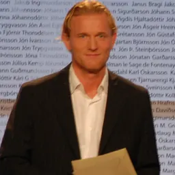 Portrait of Þorfinnur Ómarsson