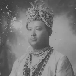 Portrait of Bir Bikram Kishore Manikya