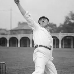 Portrait of Wilfred Rhodes