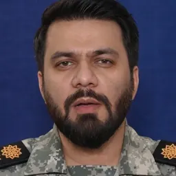 Portrait of Ebrahim Zolfaghari