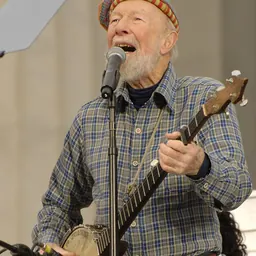 Portrait of Pete Seeger
