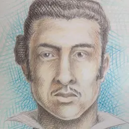 Portrait of Fernando de Alva Cortés Ixtlilxóchitl