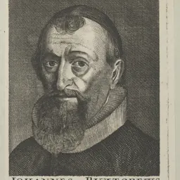 Portrait of Johannes Buxtorf II