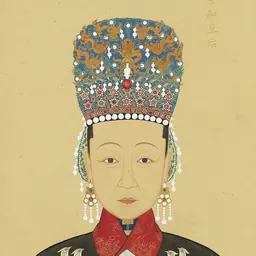 Portrait of Empress Dowager Xiaohe