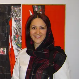 Portrait of Mahshid Mirmoezi