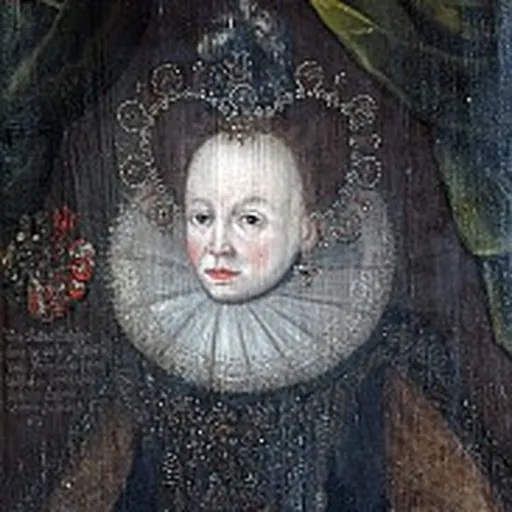Portrait of Anna III, Abbess of Quedlinburg