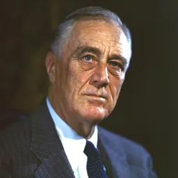 Portrait of Franklin Delano Roosevelt