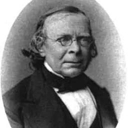 Portrait of Christian August Friedrich Peters