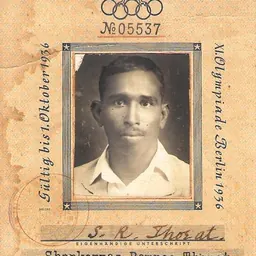 Portrait of Shankarrao Thorat