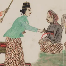 Portrait of Amangkurat II of Mataram