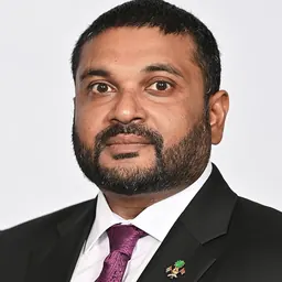 Portrait of Mohamed Ghassan Maumoon