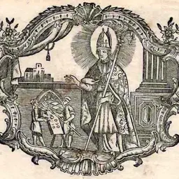 Portrait of Honoratus of Amiens
