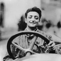 Portrait of Enzo Ferrari