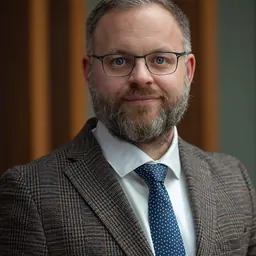 Portrait of Balázs Orbán