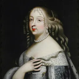 Portrait of Marie Jeanne of Savoy