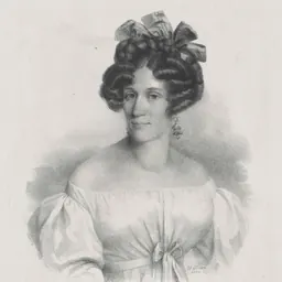 Portrait of Karoline von Perin-Gradenstein
