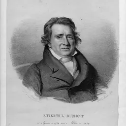 Portrait of Pierre Étienne Louis Dumont