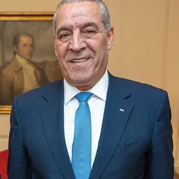 Portrait of Hussein al-Sheikh