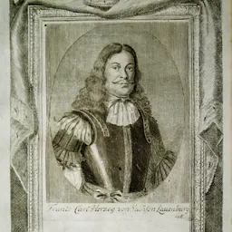 Portrait of Francis Charles of Saxe-Lauenburg