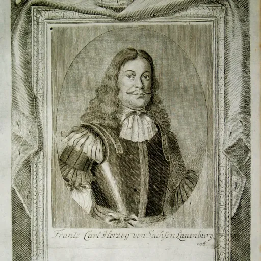 Portrait of Francis Charles of Saxe-Lauenburg