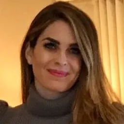 Portrait of Hope Hicks
