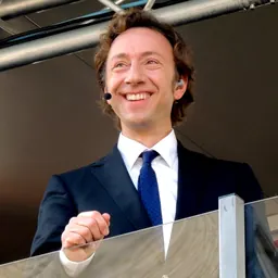 Portrait of Stéphane Bern