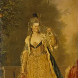 Portrait of Margravine Elisabeth Louise of Brandenburg-Schwedt