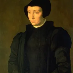 Portrait of Dorothea of Denmark, Electress Palatine