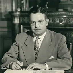 Portrait of Louis-Paul Aujoulat