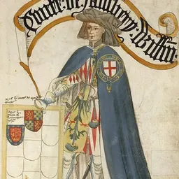 Portrait of William de Montacute, 2nd Earl of Salisbury