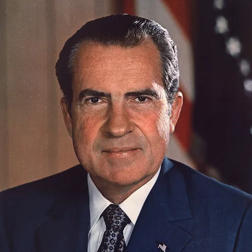 Portrait of Richard Nixon