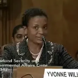 Portrait of Yvonne M. Williams