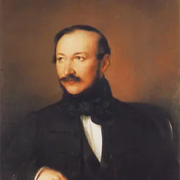 Portrait of Mihály Vörösmarty