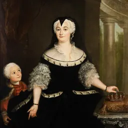Portrait of Anna Sophie Charlotte of Brandenburg-Schwedt