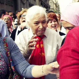 Portrait of Nawal El Saadawi