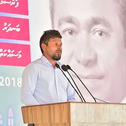 Portrait of Hussain Mohamed Latheef