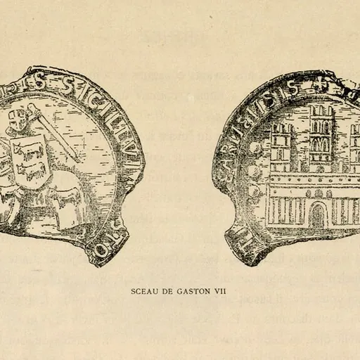 Portrait of Gaston VII, Viscount of Béarn