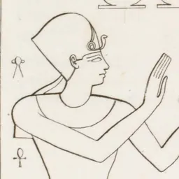 Portrait of Teos of Egypt