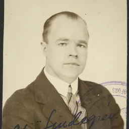 Portrait of Yrjö Lindegren