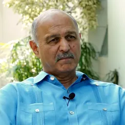 Portrait of Mushahid Hussain Sayed