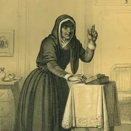 Portrait of Catherine Théot