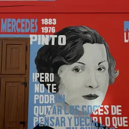 Portrait of Mercedes Pinto
