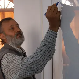 Portrait of Gauhar Raza